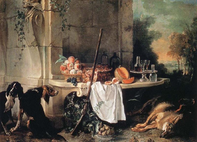 Jean Baptiste Oudry Dead Wolf